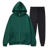 D.Green With Black Pants
