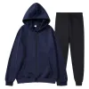 Navy Blue With Black Pants