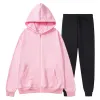 Pink With Black Pants