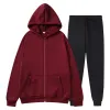 Burgundy With Black Pants