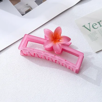Fashion Square Floral Hair Accessories