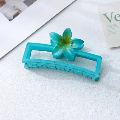 Fashion Square Floral Hair Accessories