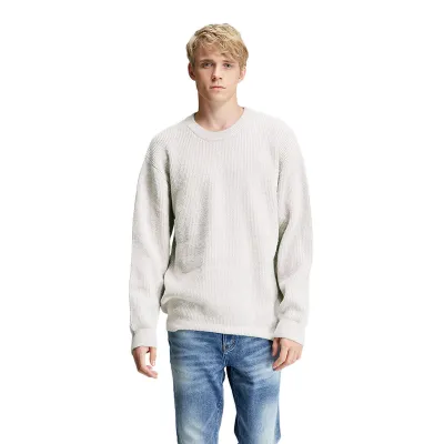 Men'S Fashion Casual Autumn And Winter Slim-Fit Long-Sleeve Knitted Sweater