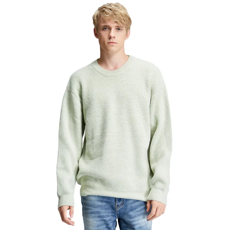 Men'S Fashion Casual Autumn And Winter Slim-Fit Long-Sleeve Knitted Sweater