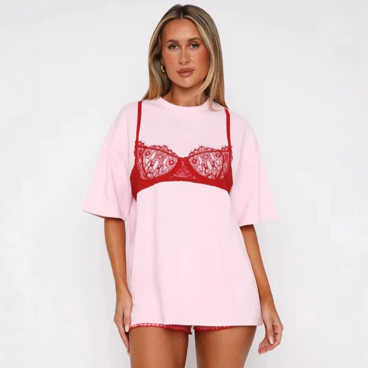 Women Casual Printed Short-Sleeve T-Shirt