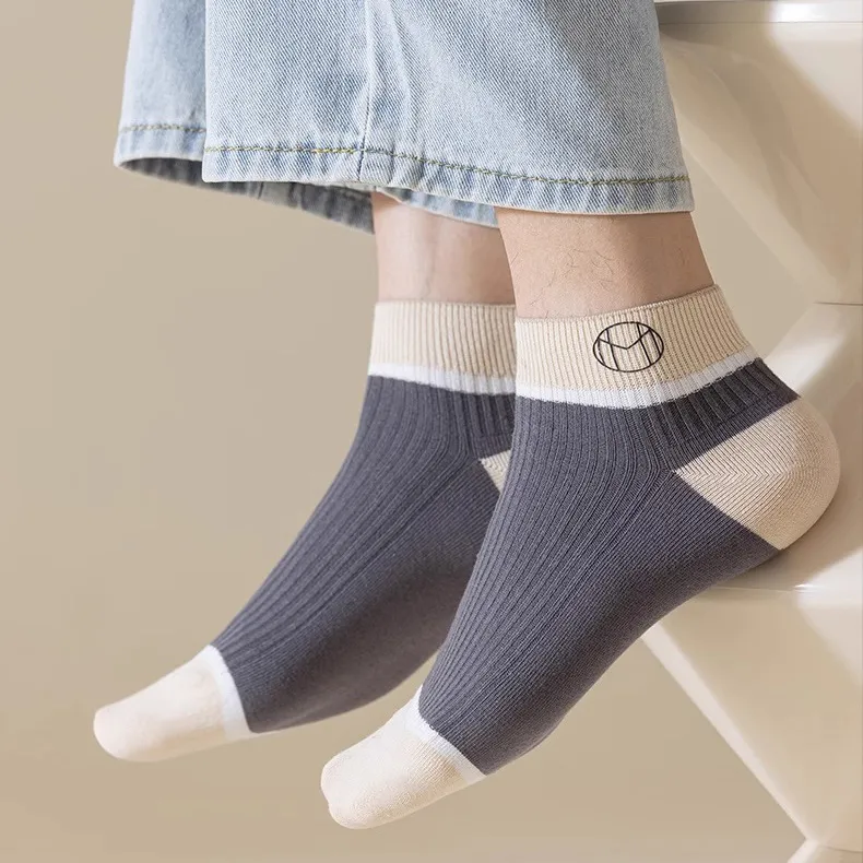 Men'S Fashion Spring And Summer Thin Short Socks