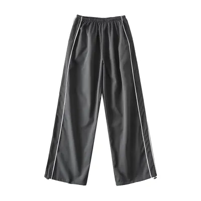 Women Fashion Casual Quick-Drying Straight-Leg Sports Pants