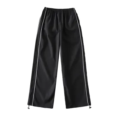 Women Fashion Casual Quick-Drying Straight-Leg Sports Pants