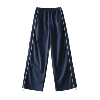Women Fashion Casual Quick-Drying Straight-Leg Sports Pants