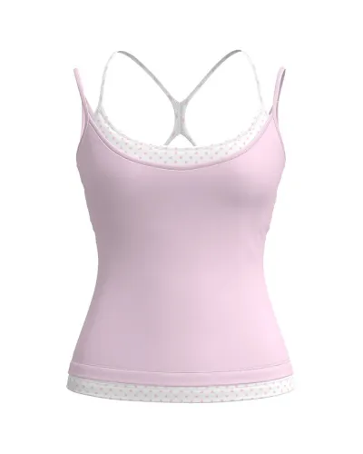 Women Fashion Leopard Stitching Slim-Fit Yoga Camisole