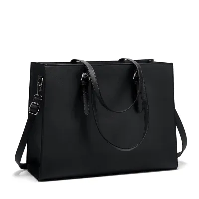 Women Fashion Casual Simple Solid Color Large Capacity Tote Bag