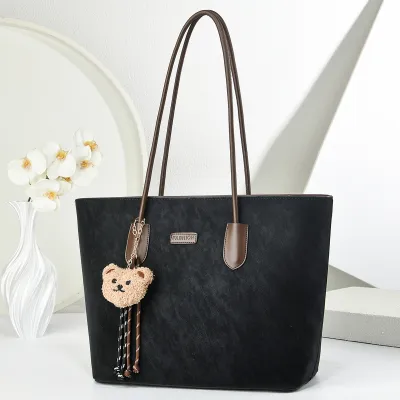 Women Fashion Simple Retro Large Capacity Tote Bag