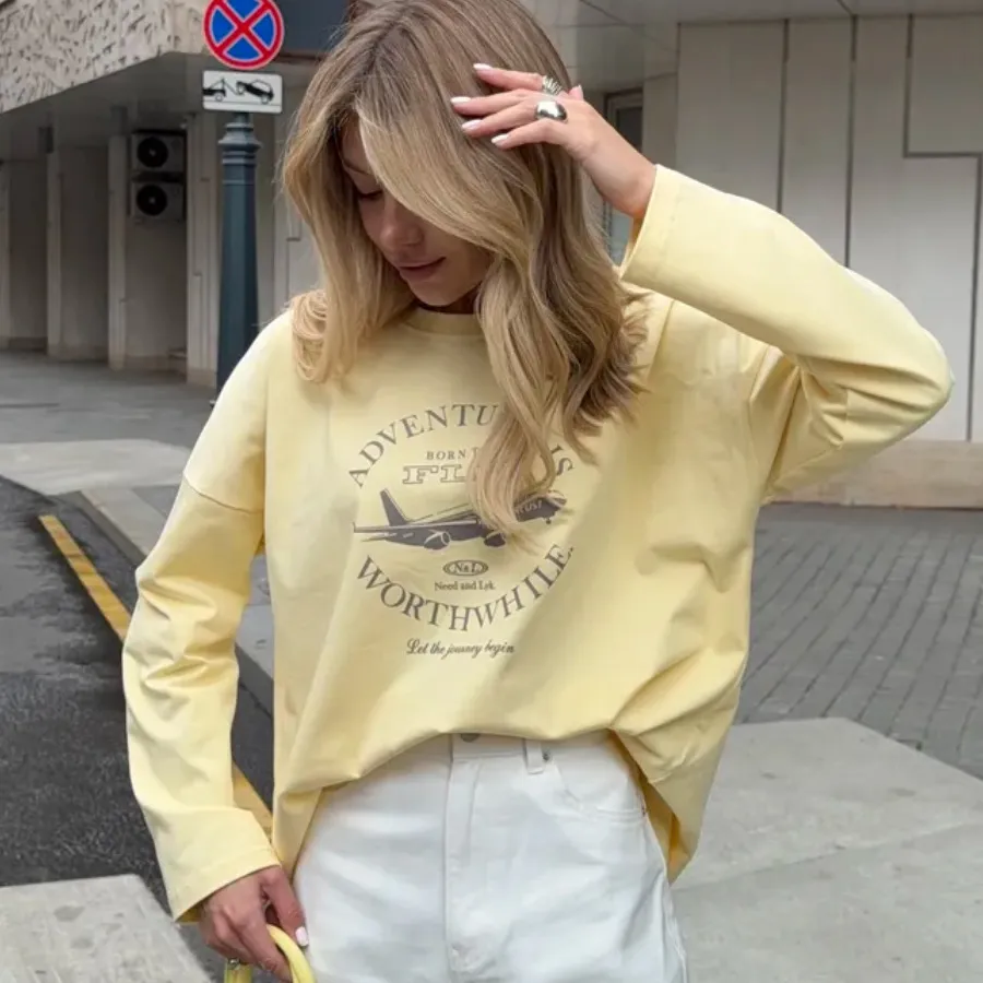 Women Casual Long Sleeve T-Shirt