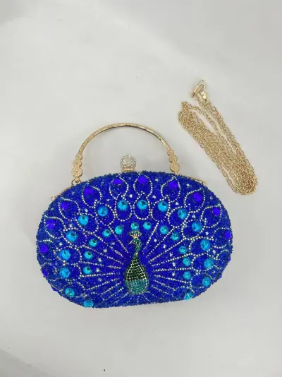 Women Fashion Elegant Rhinestone-Encrusted Evening Bag