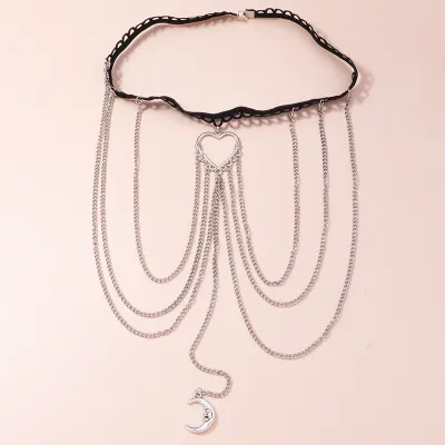 Women Fashion Sexy Beach Imitation Pearl Leg Ring Body Chain