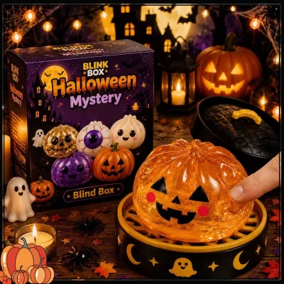 Halloween Extrusion Rebound Unzip Horror Toy