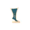Green Bamboo-Wood Foot Model
