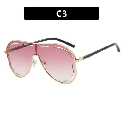 Women Fashion Large Frame Toad Sunglasses