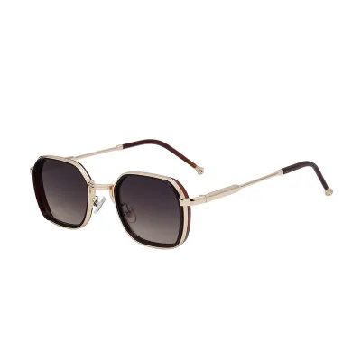 men Fashion Simple Square Frame Sunglasses