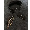 Tip Buckle Black 3.8Cm