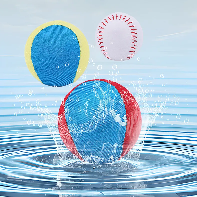 Tpr Bag Cloth Ball Water Bouncing Beach Swimming Pool Water Toy Ball