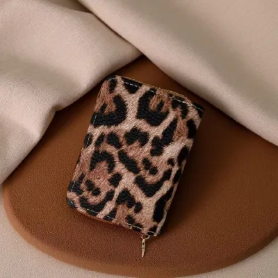 Fashion Leopard Multi Card Wallet