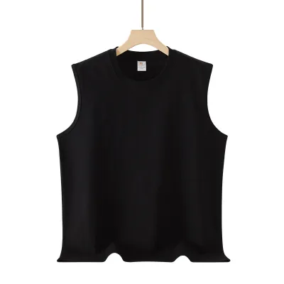 Men Fashion Casual Spring And Summer Solid Color Sleeveless Tank Top
