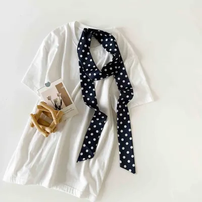 Fashion Leopard Wave Dot Printed Ribbon