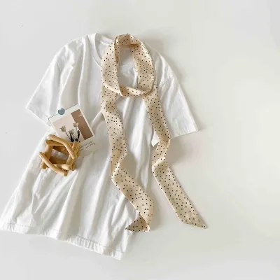 Fashion Leopard Wave Dot Printed Ribbon
