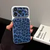 White-Blue Base Leopard