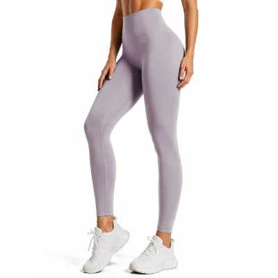 Women Fashion Casual Spring And Summer Solid Color High Elastic Quick-Drying Sports Leggings