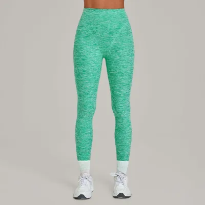 Women Fashion Autumn Sand Stitching Solid Color High Waist Quick-Drying Yoga Leggings