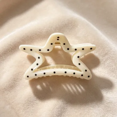 Fashion Wave Dot Print Star Hair Accessories