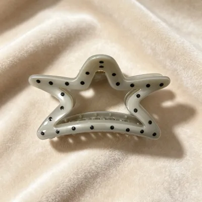 Fashion Wave Dot Print Star Hair Accessories