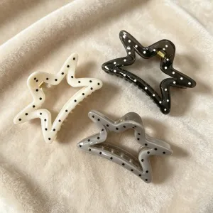 Fashion Wave Dot Print Star Hair Accessories