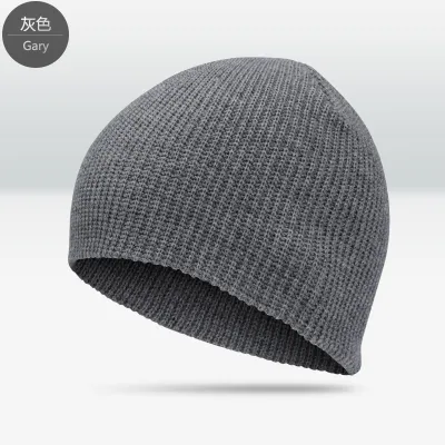 Fashion Casual Autumn And Winter Solid Color Thin Wool Knitted Hat