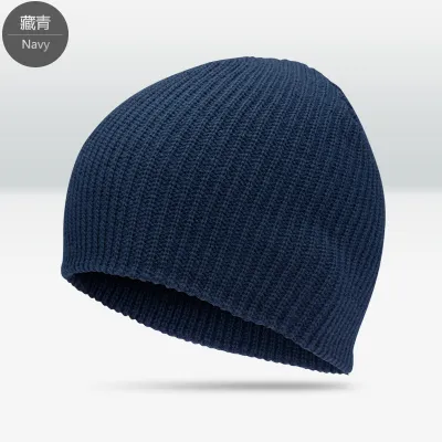 Fashion Casual Autumn And Winter Solid Color Thin Wool Knitted Hat
