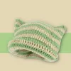 Rice Green Stripes