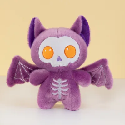 Fashion Cute Halloween Night Bone Bat Doll Plush Toy