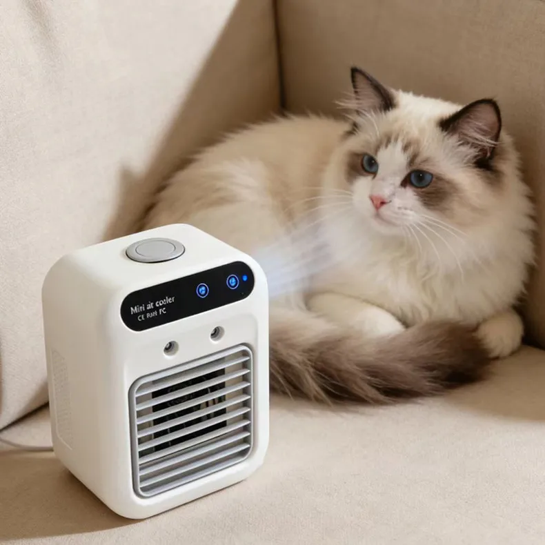 Pet Air Conditioning Mobile Cooling Fan