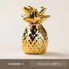 Large Gold-Plated Pineapple