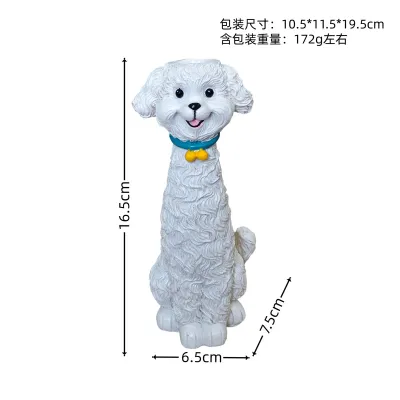 Fashion Cute Siamese Cat Flower Resin Vase Crafts Ornaments
