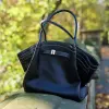 Black Leather Large