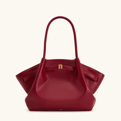 Women Fashion Casual Solid Color Suede Large Capacity Handbag