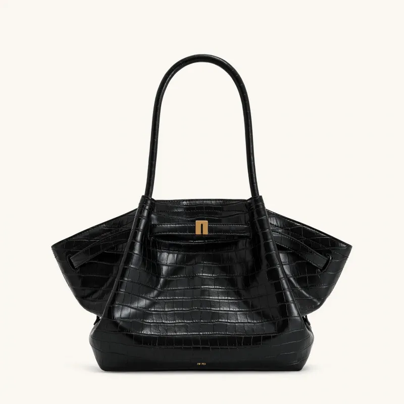 Women Fashion Casual Solid Color Suede Large Capacity Handbag