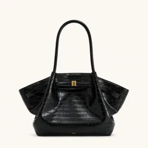 Women Fashion Casual Solid Color Suede Large Capacity Handbag