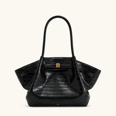 Women Fashion Casual Solid Color Suede Large Capacity Handbag