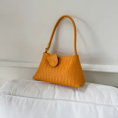 Women Fashion Casual Solid Color Shoulder Handbag