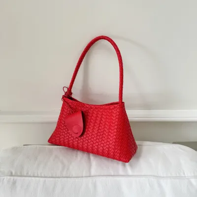 Women Fashion Casual Solid Color Shoulder Handbag