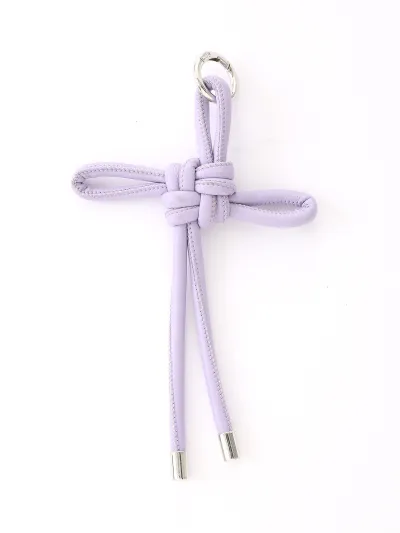 Women Fashion Solid Color Hand-Woven Ruyi Knot Keychain